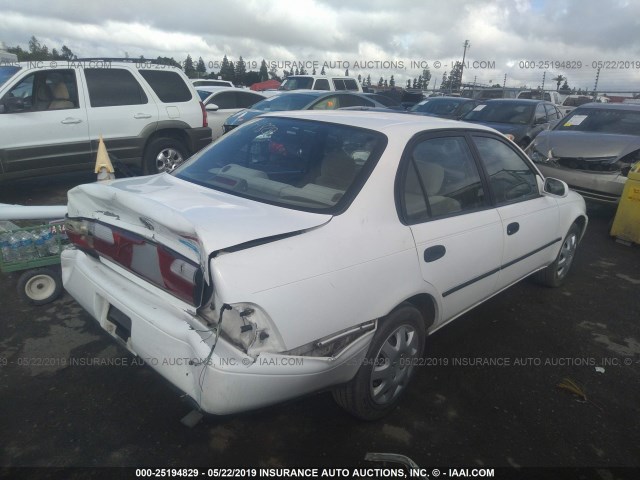 1NXBB02E8TZ484780 - 1996 TOYOTA COROLLA DX WHITE photo 4