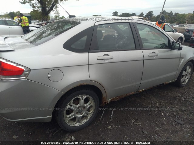 1FAHP36N59W200343 - 2009 FORD FOCUS SES GRAY photo 6