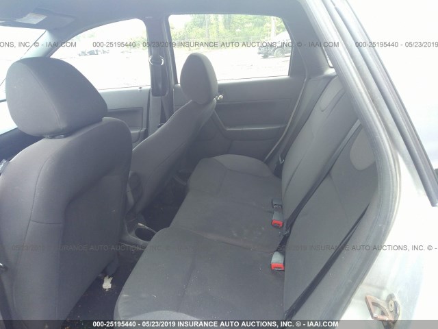 1FAHP36N59W200343 - 2009 FORD FOCUS SES GRAY photo 8