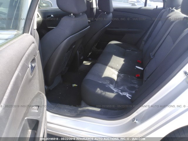 1G1ZC5E05CF267939 - 2012 CHEVROLET MALIBU 1LT 银色 照片 8