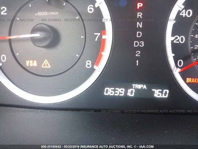 1HGCP3F81AA002019 - 2010 HONDA ACCORD EXL SILVER photo 7