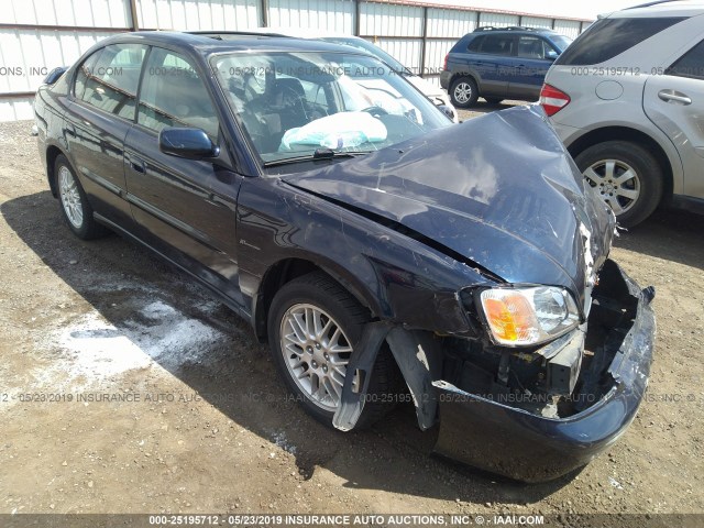 4S3BE625347205671 - 2004 SUBARU LEGACY L SPECIAL Dark Blue photo 1