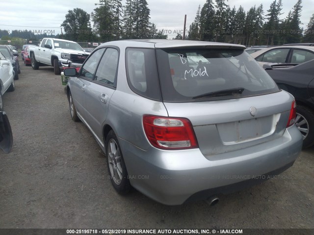 JF4GG22645H057410 - 2005 SAAB 9-2 AERO SILVER photo 3