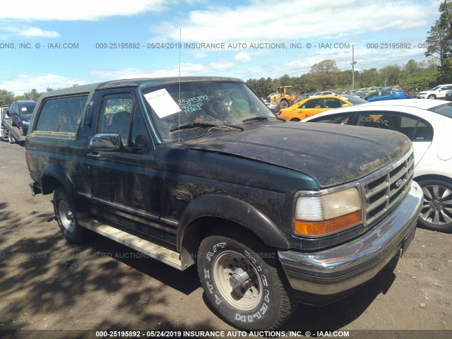 1FMEU15HXRLB31071 - 1994 FORD BRONCO U100 GREEN photo 1