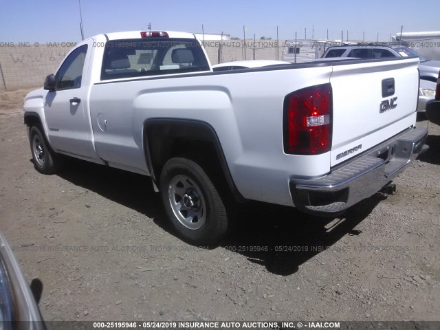 1GTN1LEC8JZ901895 - 2018 GMC SIERRA C1500 WHITE photo 3