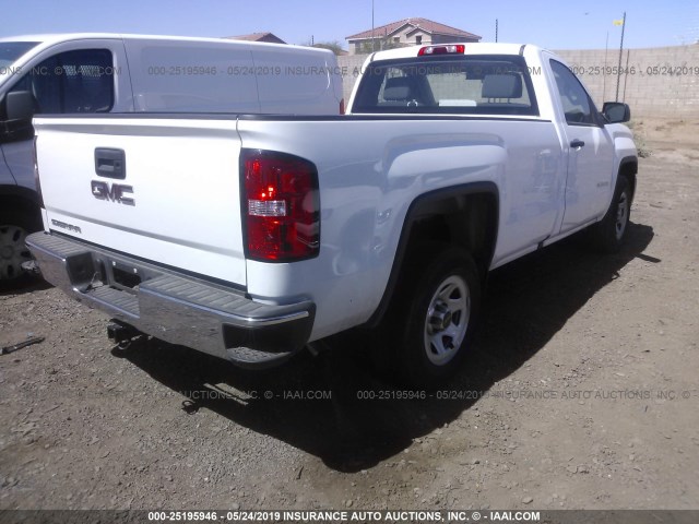 1GTN1LEC8JZ901895 - 2018 GMC SIERRA C1500 WHITE photo 4