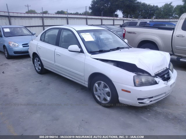 KMHDN46D15U958922 - 2005 HYUNDAI ELANTRA GLS/GT WHITE photo 1