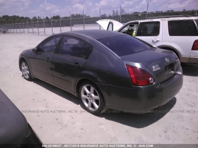 1N4BA41E15C860489 - 2005 NISSAN MAXIMA SE/SL GRAY photo 3