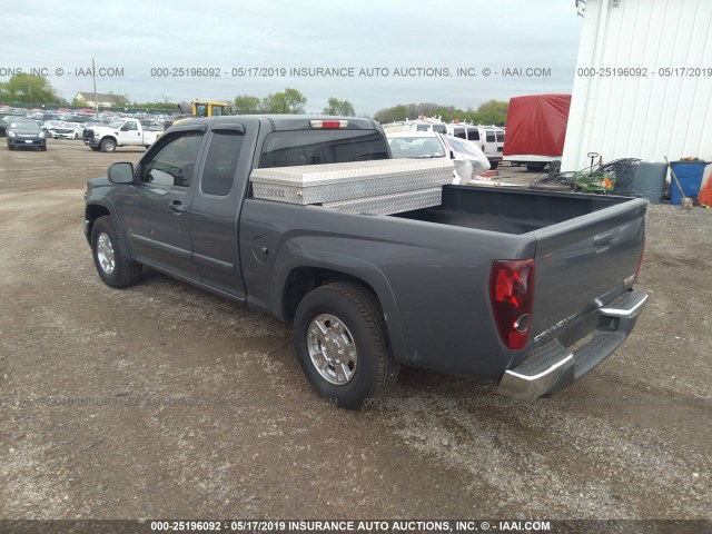 1GTCS199688118811 - 2008 GMC CANYON GRAY photo 3