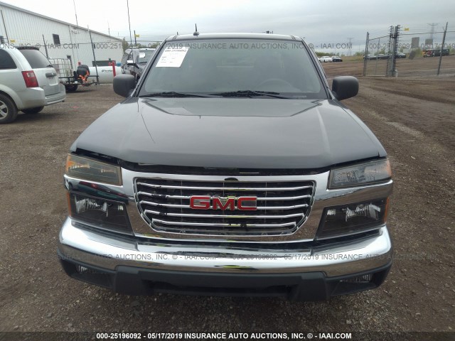 1GTCS199688118811 - 2008 GMC CANYON GRAY photo 6