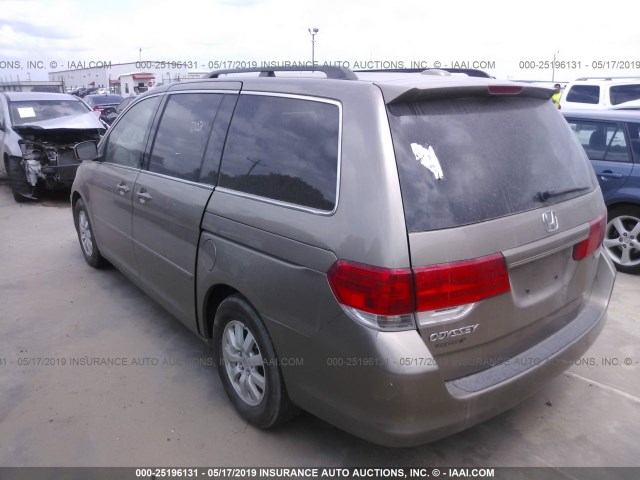 5FNRL38728B014383 - 2008 HONDA ODYSSEY EXL GOLD photo 3