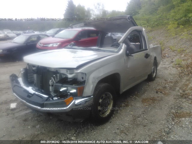 1GCCS146648139083 - 2004 CHEVROLET COLORADO GOLD photo 2