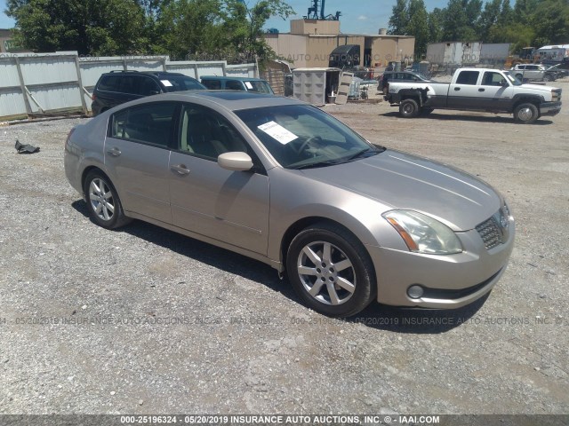 1N4BA41E16C816655 - 2006 NISSAN MAXIMA SE/SL BEIGE photo 1