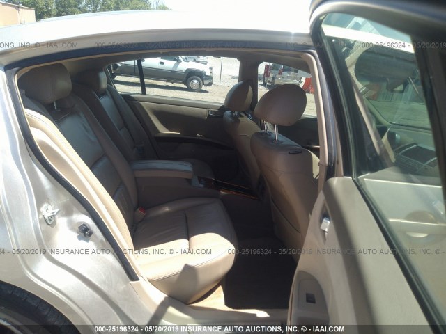 1N4BA41E16C816655 - 2006 NISSAN MAXIMA SE/SL BEIGE photo 8