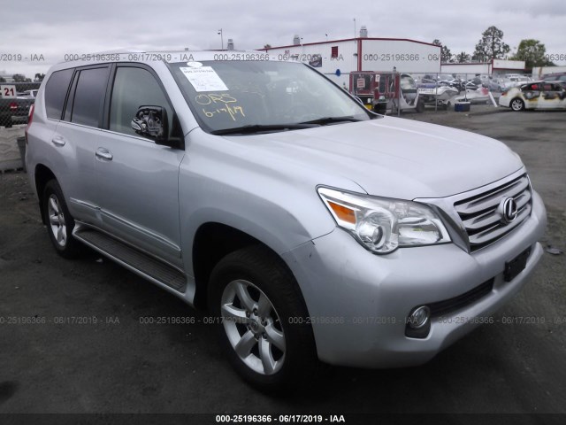 JTJBM7FX4C5044730 - 2012 LEXUS GX SILVER photo 1