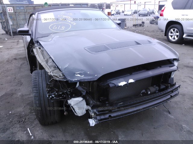 1ZVBP8KS6B5141157 - 2011 FORD MUSTANG BLACK photo 6