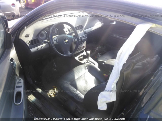 1G1AM18B387274597 - 2008 CHEVROLET COBALT SPORT BLACK photo 5