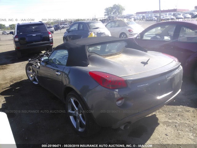 1G2MG35XX8Y104551 - 2008 PONTIAC SOLSTICE GXP GRAY photo 3