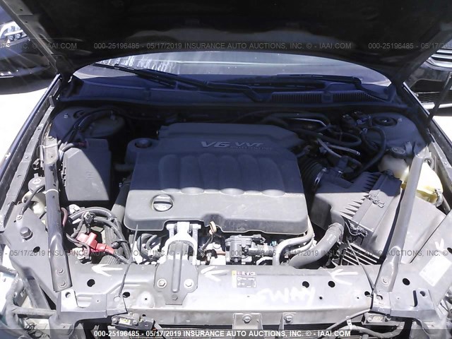 2G1WC5E31D1124699 - 2013 CHEVROLET IMPALA LTZ GRAY photo 10