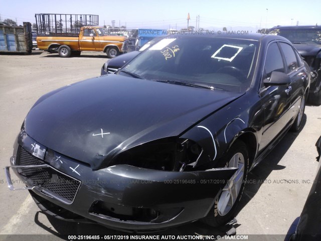 2G1WC5E31D1124699 - 2013 CHEVROLET IMPALA LTZ GRAY photo 2