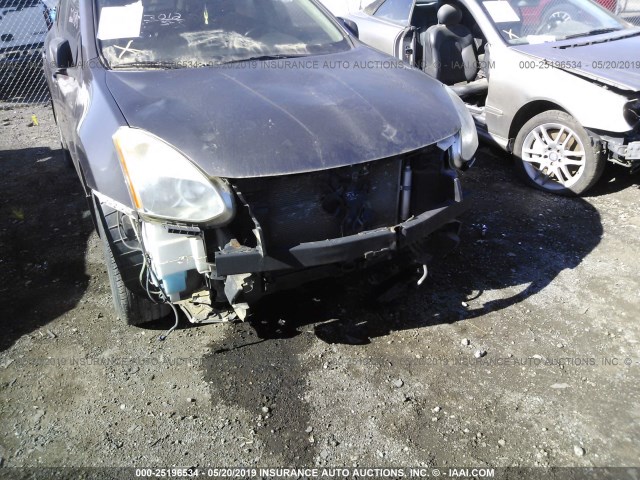 JN8AS58V88W404866 - 2008 NISSAN ROGUE S/SL GRAY photo 6