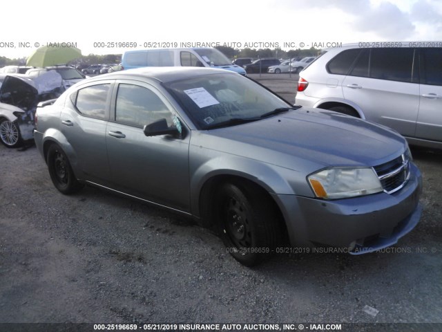 1B3LC56BX9N541262 - 2009 DODGE AVENGER SXT/R/T GRAY photo 1