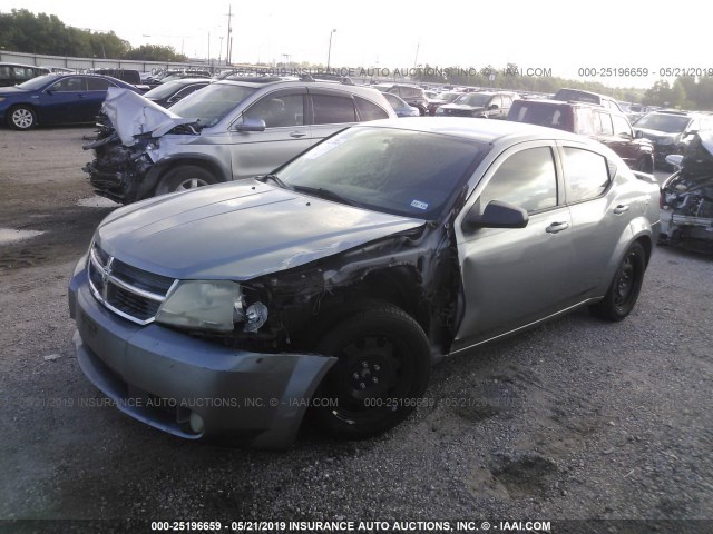 1B3LC56BX9N541262 - 2009 DODGE AVENGER SXT/R/T GRAY photo 2