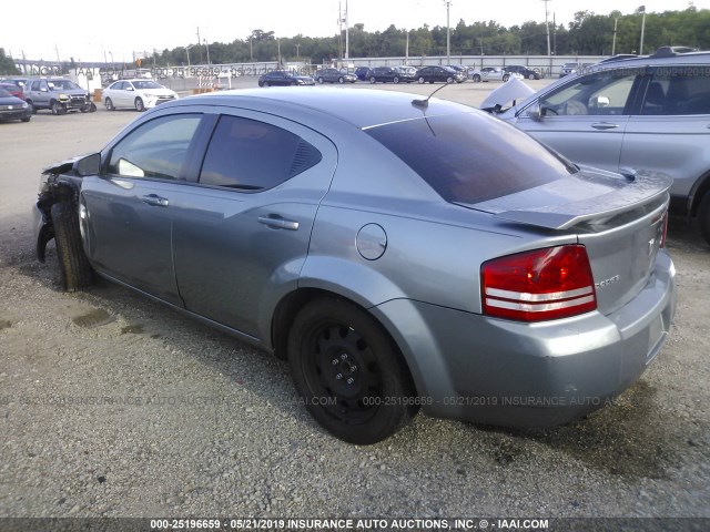 1B3LC56BX9N541262 - 2009 DODGE AVENGER SXT/R/T GRAY photo 3