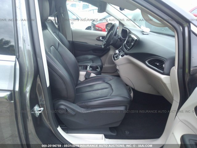 2C4RC1BG0JR246293 - 2018 CHRYSLER PACIFICA TOURING L Մոխրագույն լուսանկար 5