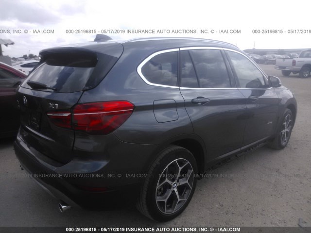 WBXHU7C38J5H44106 - 2018 BMW X1 SDRIVE28I GRAY photo 4