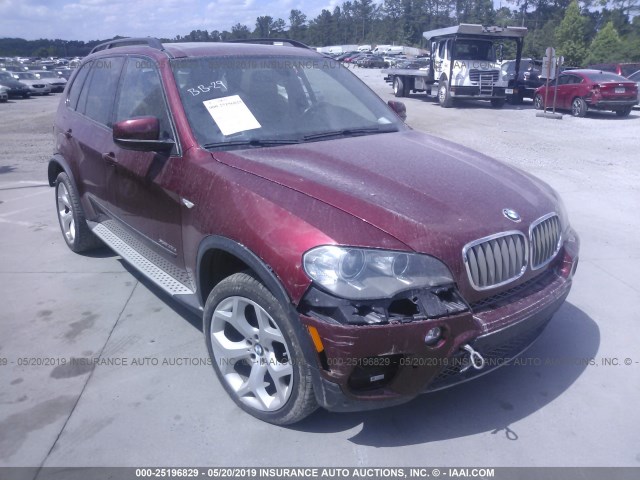 5UXZW0C54CL669984 - 2012 BMW X5 XDRIVE35D RED photo 1