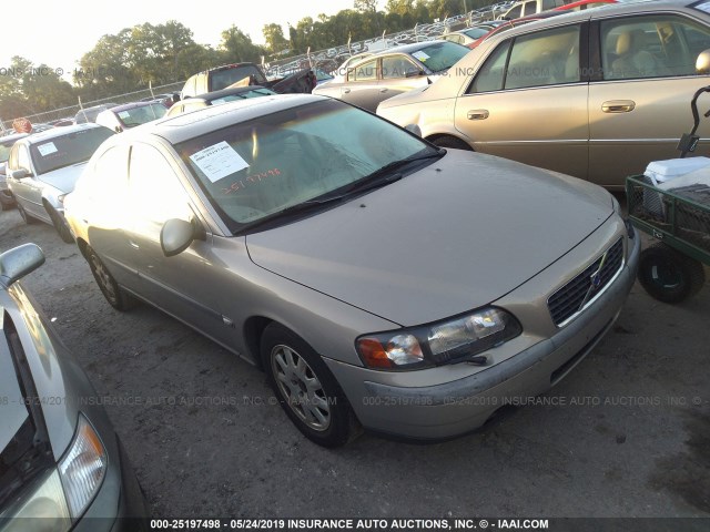 YV1RS61R922124920 - 2002 VOLVO S60 GRAY photo 1