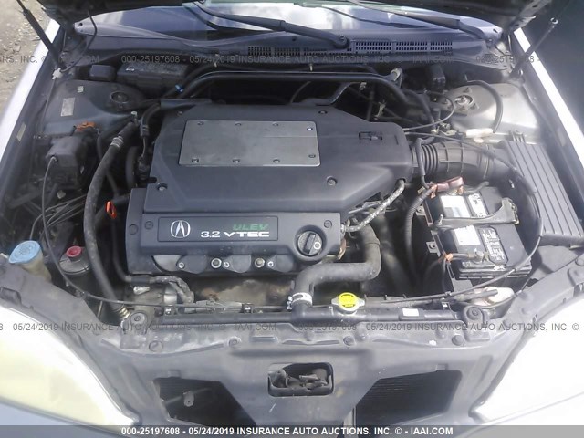 19UUA56731A032924 - 2001 ACURA 3.2TL GRAY photo 10