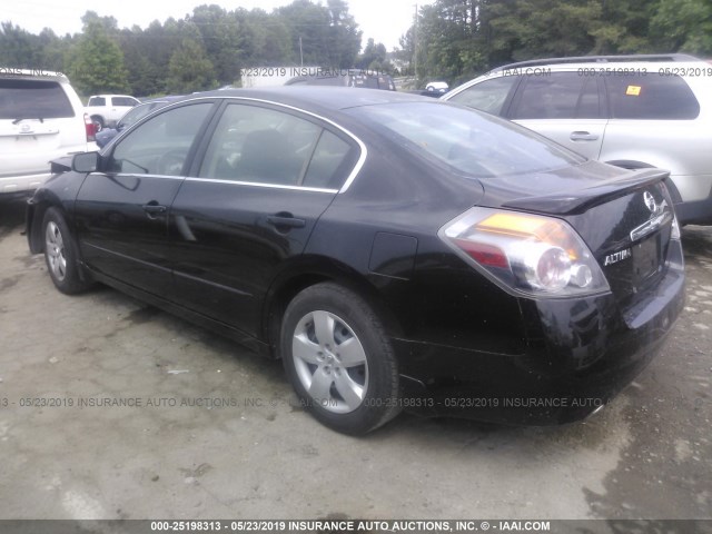 1N4AL21E08N415194 - 2008 NISSAN ALTIMA 2.5/2.5S BLACK photo 3