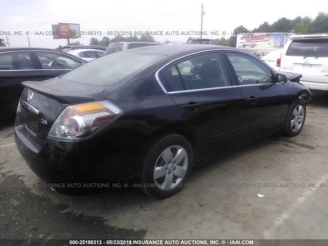 1N4AL21E08N415194 - 2008 NISSAN ALTIMA 2.5/2.5S BLACK photo 4