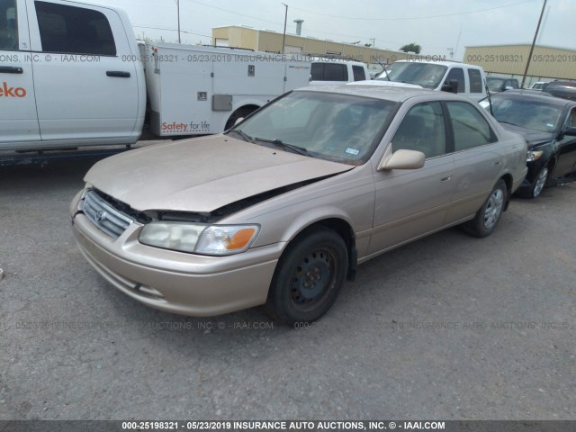4T1BF22K5YU939761 - 2000 TOYOTA CAMRY LE/XLE TAN photo 2
