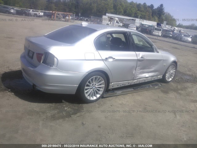 WBAPL5G51BNN22868 - 2011 BMW 335 XI SILVER photo 6