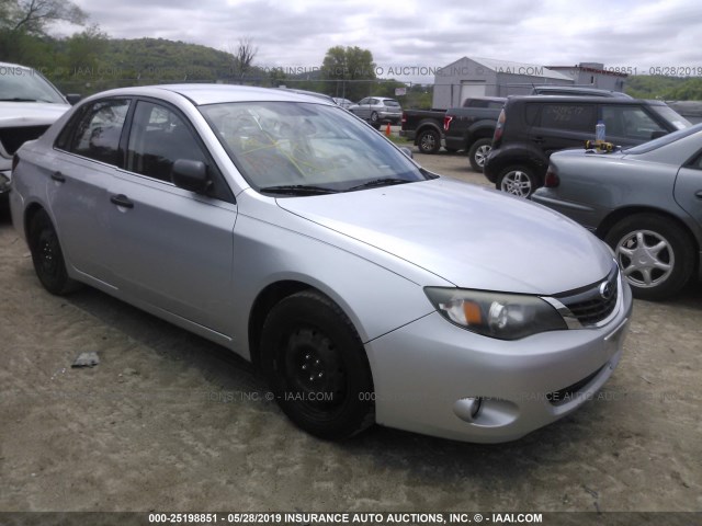 JF1GE61638H500999 - 2008 SUBARU IMPREZA 2.5I SILVER photo 1