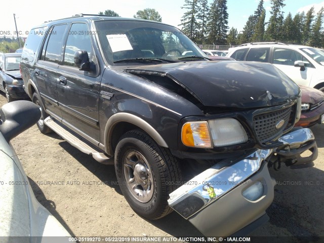 1FMPU18L01LA38234 - 2001 FORD EXPEDITION EDDIE BAUER BLACK photo 1