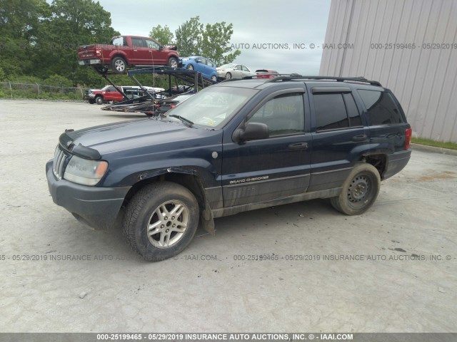 1J4GW48S74C415986 - 2004 JEEP GRAND CHEROKEE LAREDO/COLUMBIA/FREEDOM 蓝色 照片 2