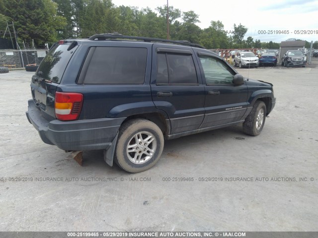 1J4GW48S74C415986 - 2004 JEEP GRAND CHEROKEE LAREDO/COLUMBIA/FREEDOM 蓝色 照片 4