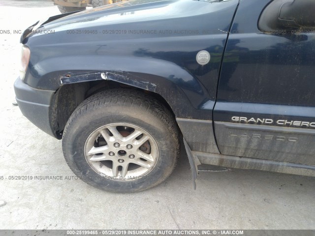1J4GW48S74C415986 - 2004 JEEP GRAND CHEROKEE LAREDO/COLUMBIA/FREEDOM 蓝色 照片 6