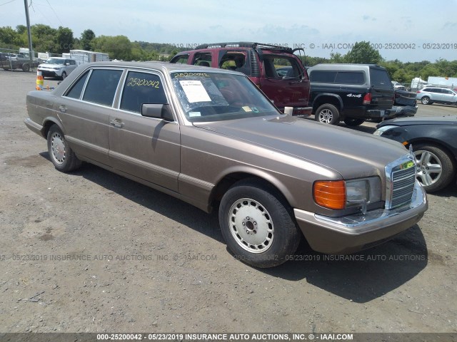 WDBCB35D1LA559736 - 1990 MERCEDES-BENZ 350 SDL BROWN photo 1