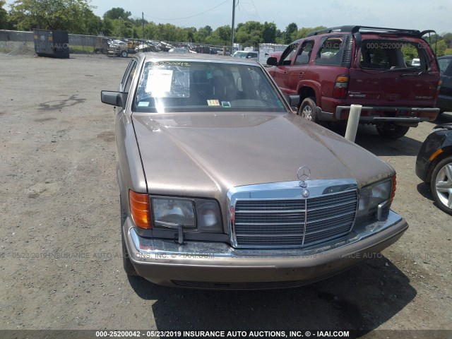 WDBCB35D1LA559736 - 1990 MERCEDES-BENZ 350 SDL BROWN photo 6