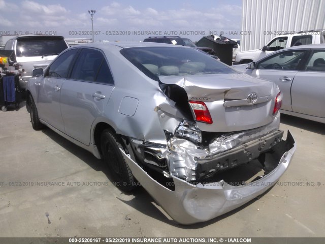 4T1BE46K89U341416 - 2009 TOYOTA CAMRY SE/LE/XLE SILVER photo 3