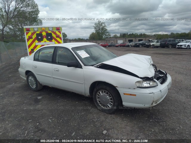 1G1ND52J23M693172 - 2003 CHEVROLET MALIBU WHITE photo 1