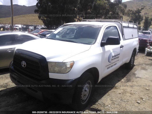 5TFLU52147X002646 - 2007 TOYOTA TUNDRA WHITE photo 2