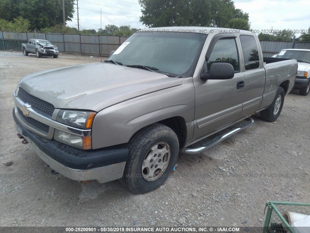 2GCEC19T431242122 - 2003 CHEVROLET SILVERADO C1500 GOLD photo 2