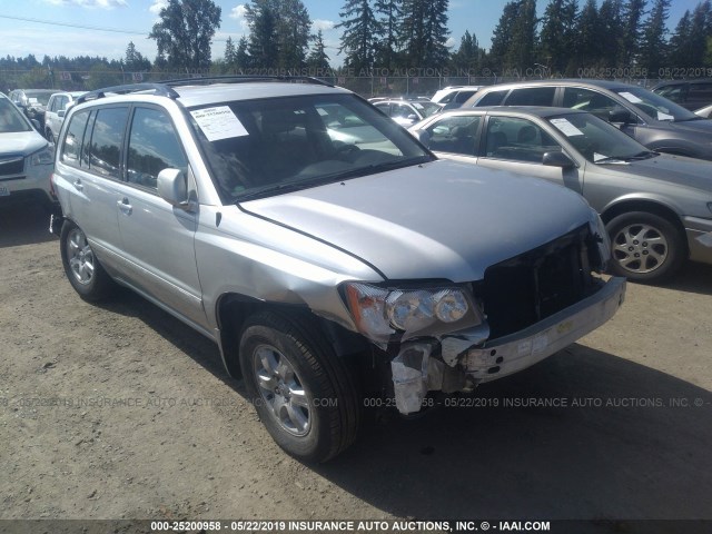 JTEHF21AX30099902 - 2003 TOYOTA HIGHLANDER LIMITED SILVER photo 1