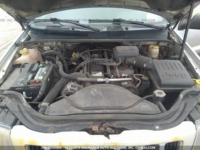 1J4GW48S84C261644 - 2004 JEEP GRAND CHEROKEE LAREDO/COLUMBIA/FREEDOM 银色 照片 10